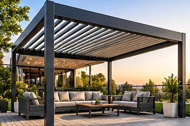 Kağıthane için Bioklimatik Pergola ürün tasarımı
